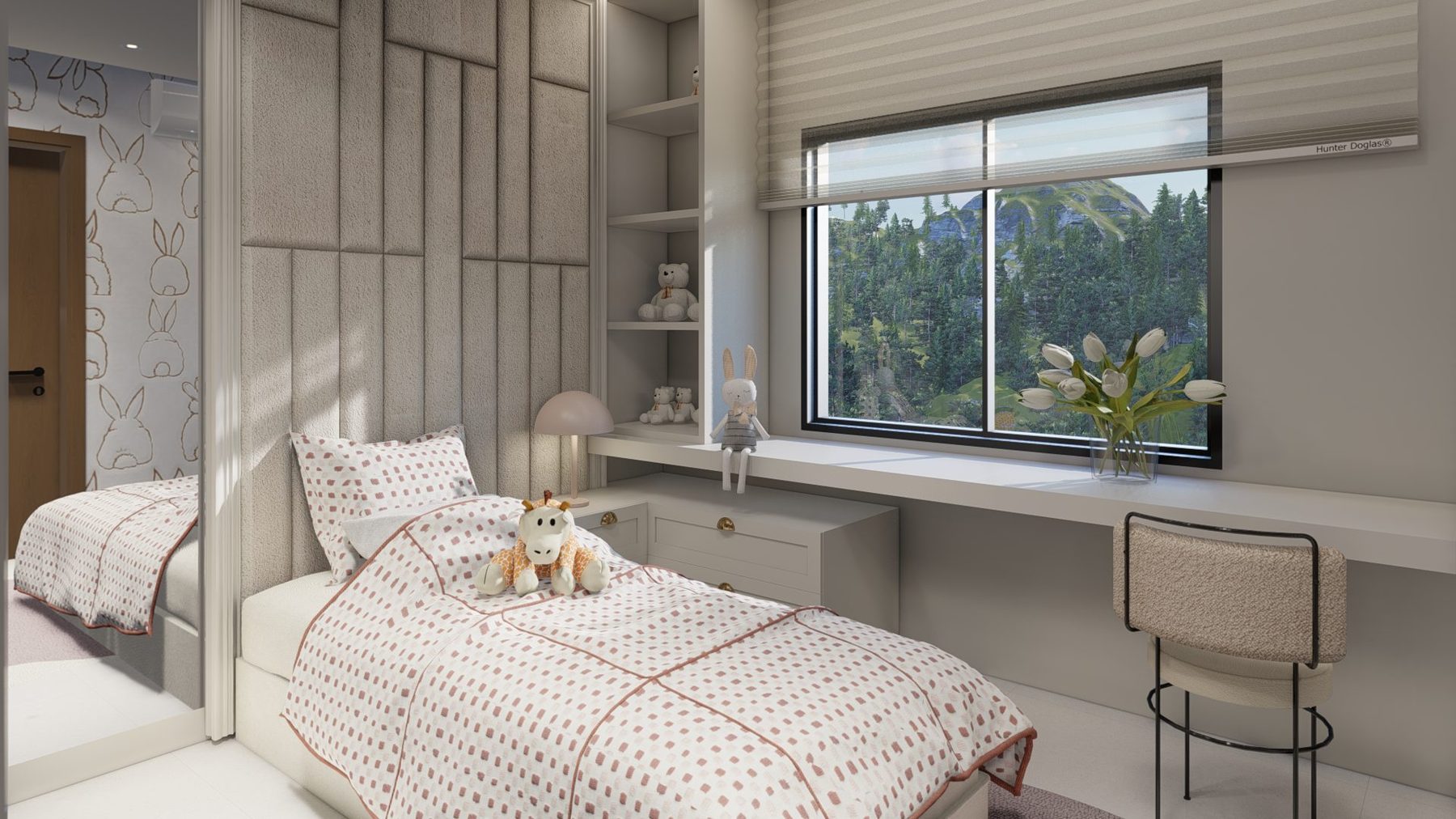 O quarto da menina