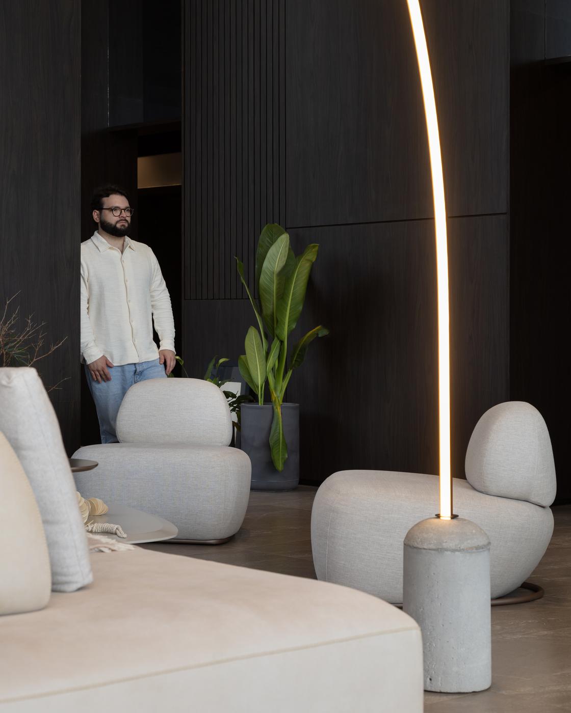 Estar · a luminária arco