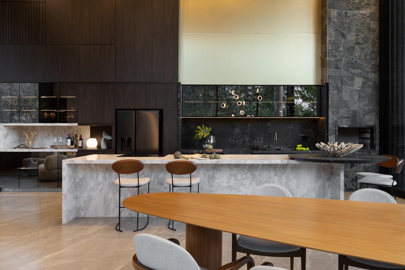 Cozinha · mesa alta