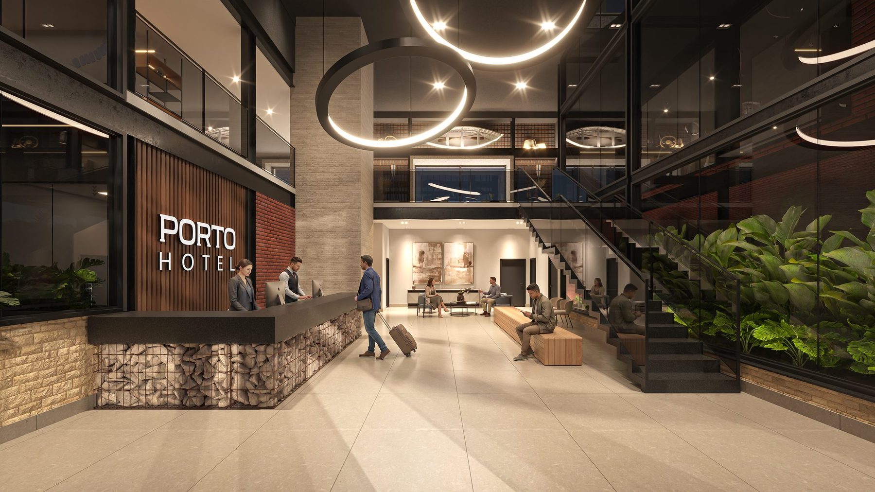 Hotel · o lobby
